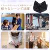 Kam Ribbon Barrette Bun Net Chignon Scrunchie Easy [Bijin KOEIDO] (with Net) (Black) (Black (Matte Texture))