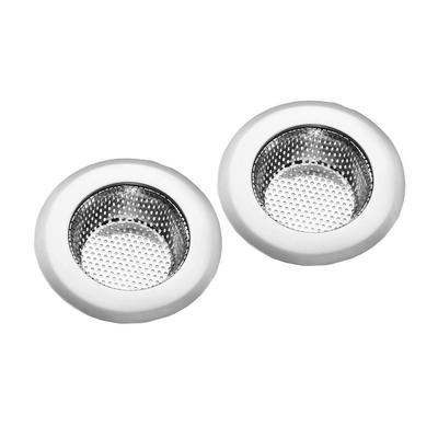 Filtro di Scarico in Acciaio Inossidabile da 2 Pezzi Facile e Durevole per Lavandini del Bagno e della Cucina Filtro per Lavello
