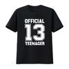 Official 13 T Shirtnager Birthday Boys Girls Shirt Vintage Washed Versatile Fashion Comfortable Stylish Soft Casual Streetwear