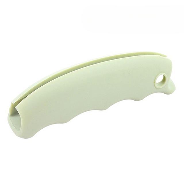 Colored Plastic Comfortable Portable Silicone Mention for Shopping Bag Protect Hands Trip Grocery Bag Holder Clip Handle Carrier