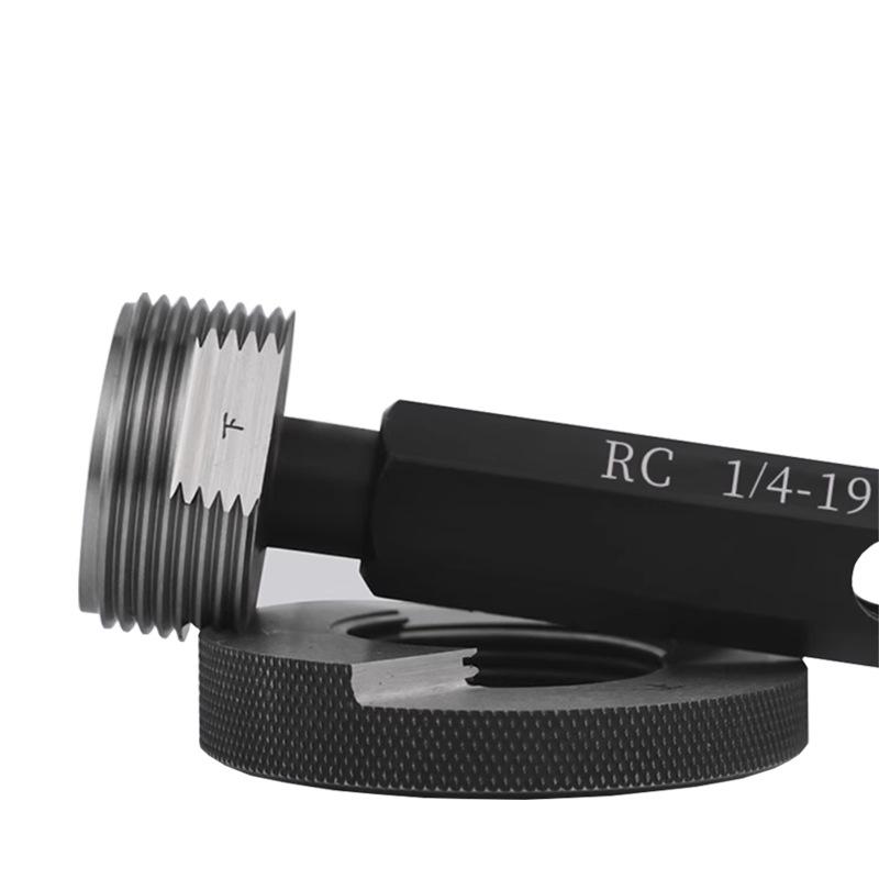 German Taper Pipe Thread Gauge Set: R1/8, 1/4, 3/8, 3/4 DIN2999 Ring & Plug