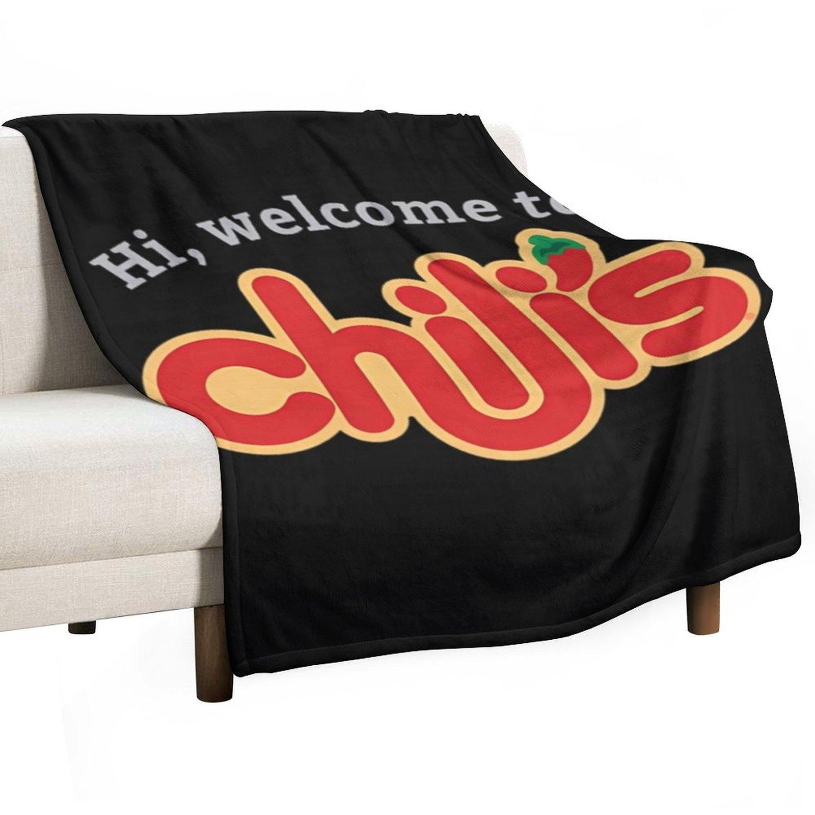 Welcome To Chilis Throw Blanket Baby Bed Fashionable Blankets For Sofas Decorative Sofa Blankets 30x40in
