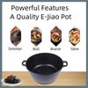 Aluminum Stock Pot NonStick with Glass Lid Deep Soup Pot Uncoated Janpanese Style Saucepan Special for Donkey-hide Gelatin