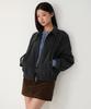 Musinsa Standard Woman Women'S Corduroy Blouson Jacket [Iron Grey]