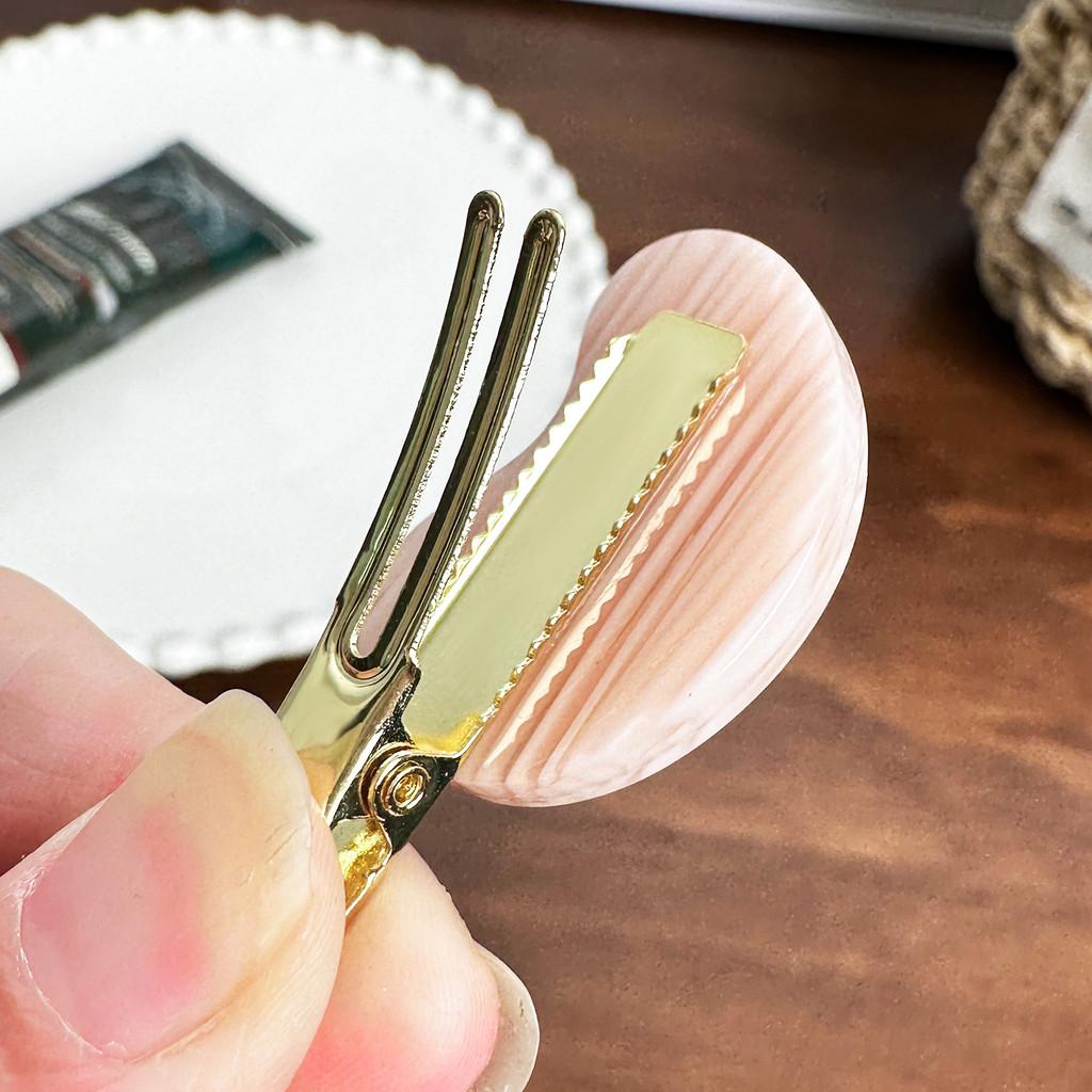 Trendy Acetate Hair Accessories Featuring Rhinestone Bear Clips For Young Women