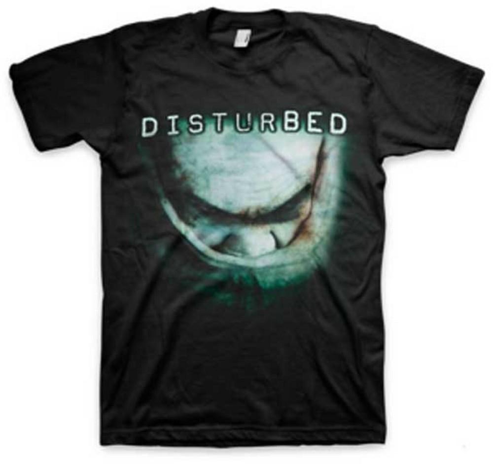 DISTURBED cd cvr THE SICKNESS Official SHIRT XXL 2X New thousand fists asylum Unisex T-Shirt L