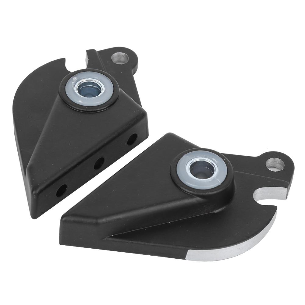 

Алюминиевый сплав Высокая твердость Черный Складное ухо сдвижной передней части Запасной аксессуар для KUGOO 8