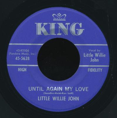7-дюймова платівка LITTLE WILLIE JOHN - Доки знову, моя любов / Містер Гленн 455628 King Records 1962 US Соул/Фанк Вживана
