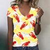 Women's Casual Print Top Blouse for Summer Everyday Wear