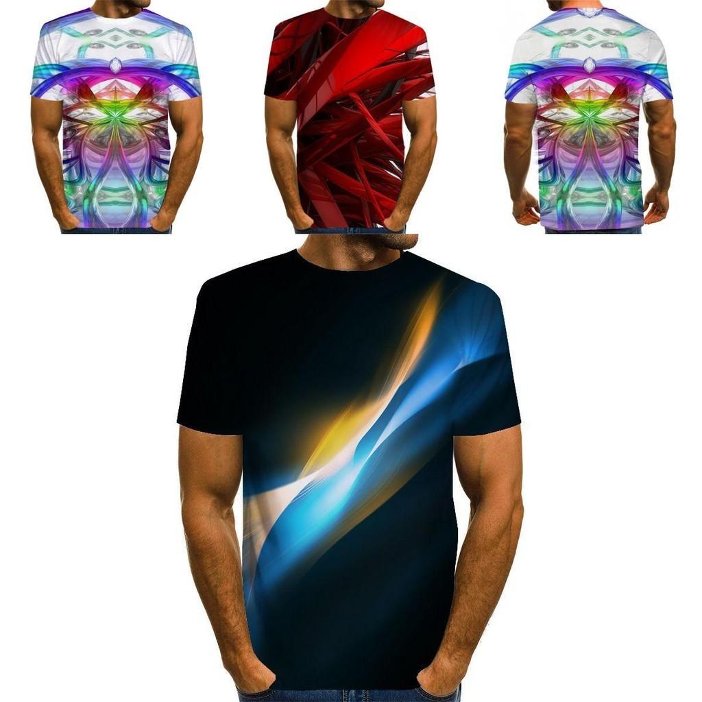 Lebhaftes Lustiges Hypnose 3D T-Shirt Für Männer Und Frauen Mit Weichen Lässigen Kurzen Ärmeln
