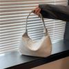 Pu Popular Fashion Woven Commuter New Large Capacity Simple Casual Design Underarm Portable Tote Bag