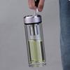 Double-Layer Glass Travel Tea Infuser Bottle