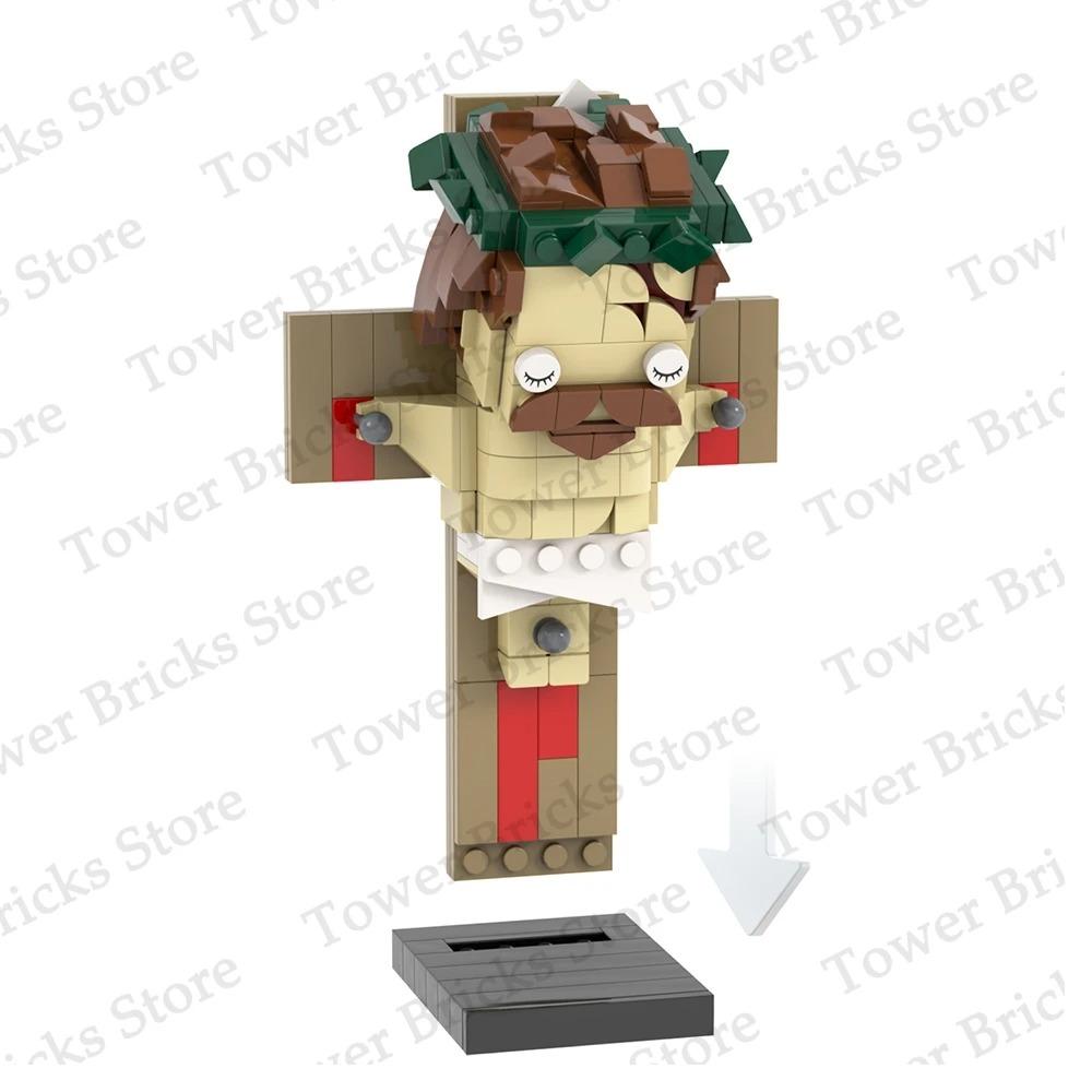 MOOXI Wednesday Thoning Brickheadz MOC Fantasy Figures Building Blocks Set Toys For Children Adult Friends Gift Compatible Brick