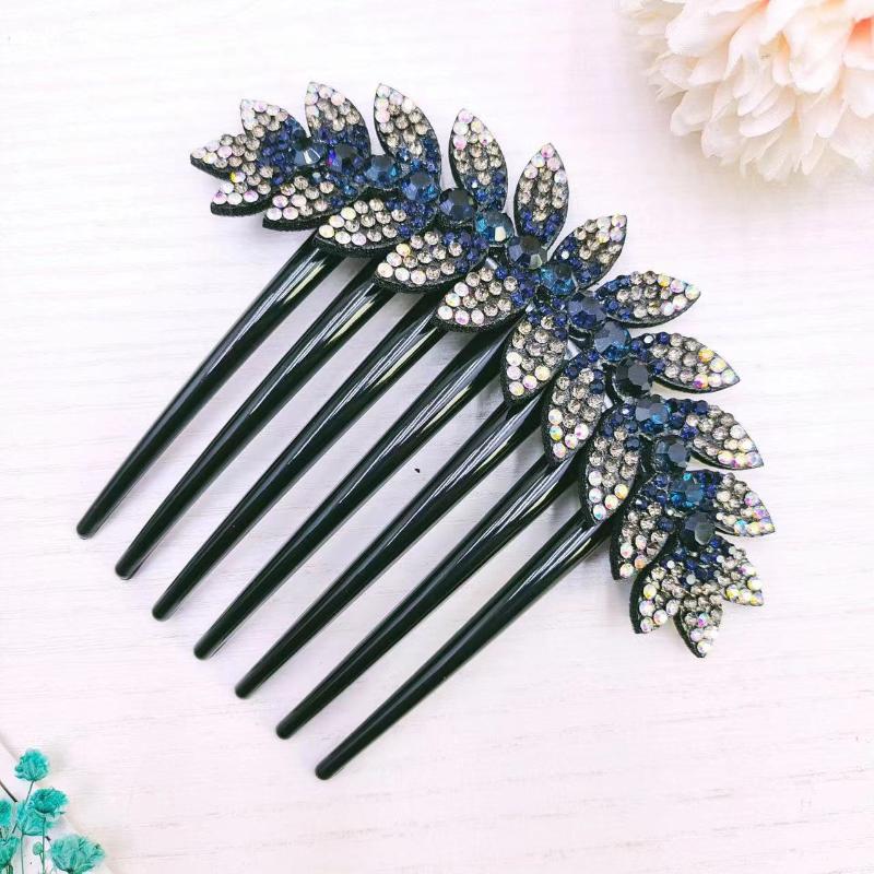 1PC Fashion Hair Comb Women Hairpin Rhinestone Hair Ornament Ladies Headwear Hair Accessories