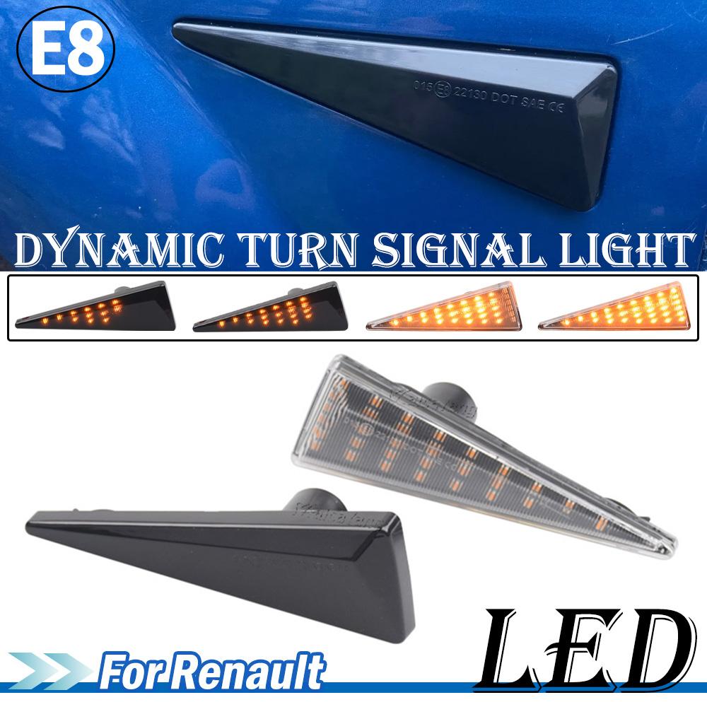 Upgrade Led Car Dynamic Side Marker Turn Signal Light For Renault Scenic 2 Espace 4 Megane 2 Symbol 2 Avantime Vel Satis Wind
