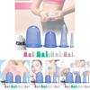 High-quality Silicone Cupping Set For Home Use Vacuum Press Massage Cups 7-piece Set
