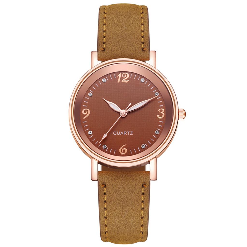 Luxury Quartz Wristwatch Female Fashion Quartz Women's Wristwatch Watches Stainless Steel Case Belt