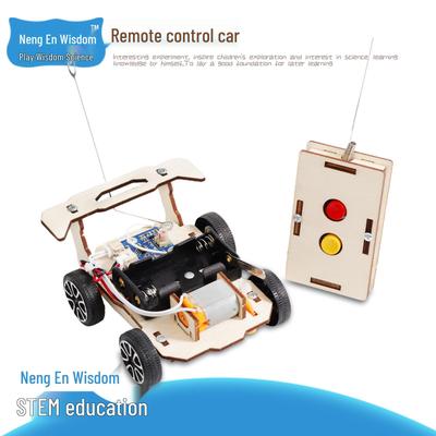 STEM DIY Wireless Remote Control Car Kit for School Science Projects