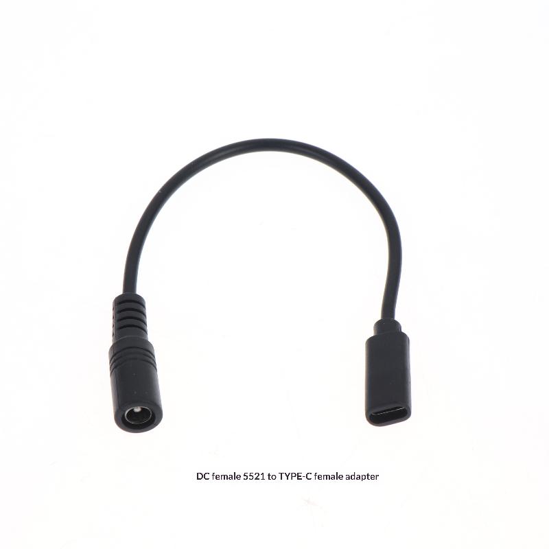 5.5X2.1Mm Dc Power Adapter Cable Dc Female To Type C Micro Mini Usb Male Connector Cord For Electronic Device Power Supply