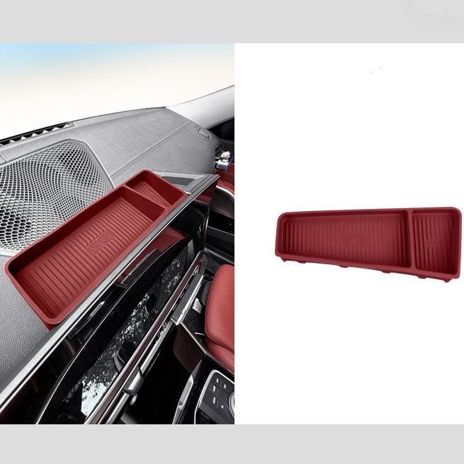 Pour BMW Série 3 G20    Écran de Navigation Boîte de Rangement Arrière Moulures Intérieures en Silicone