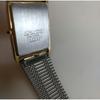 Used CITIZEN EXCEED quartz watch gold silver luxury line