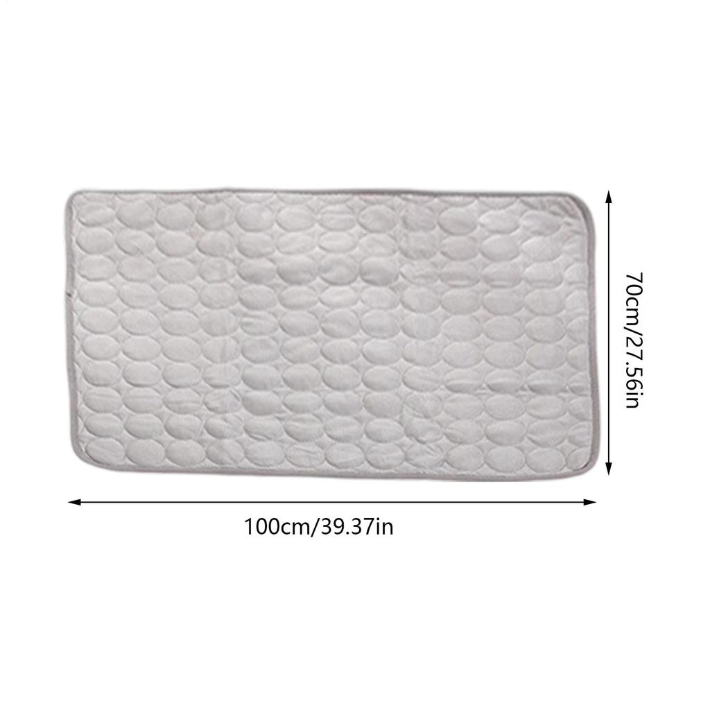 Dog Cooling Mat Pad Waterproof Sleeping Cool Mat For Dogs Cats Ergonomic Kennel Mattress Pet Supplies For Beach Car Trip Picnic