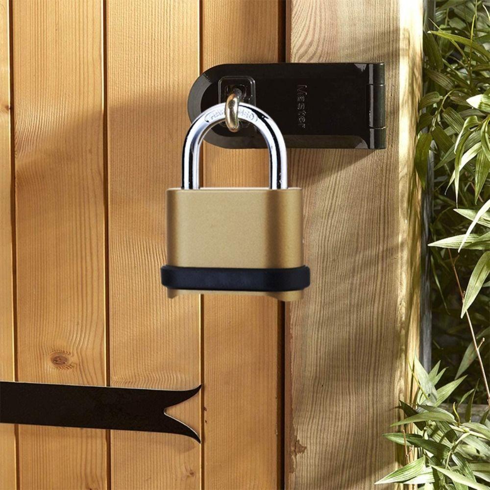 Zinc Alloy Combination Padlock Rustproof Padlock Hardware No Key Code Lock  Indoor Outdoor Use