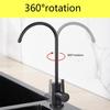 Drinking Water Faucet Kitchen Bar Sink Faucet Stainless Steel Water Filter Faucet for Drinking, Kitchen Cooking