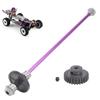 RC Metal Gear Central Drive Shaft Kit Upgrade Parts for WLtoys 124018/124019 1/12 RC Car