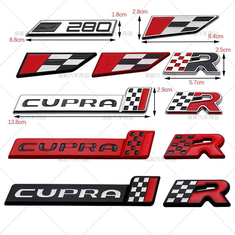 3D Metal 280 R Zinc Alloy Badge Metal Adhesive Emblem Decal Accessories