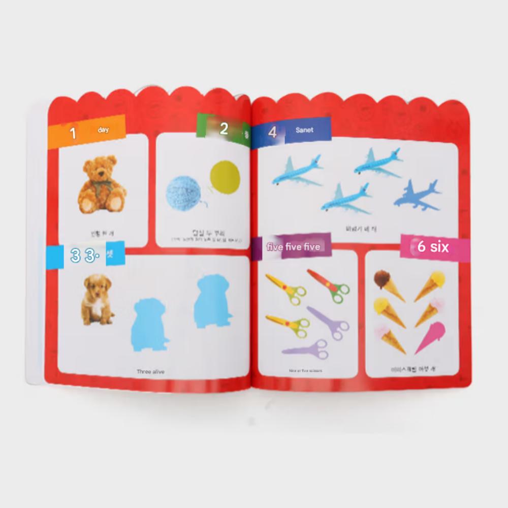Pororo Sticker Playbook: Number
