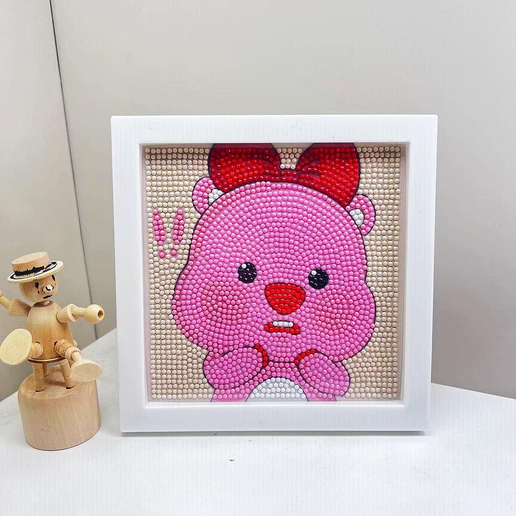 Children'S Diamond Painting Handmade Diy Masonry Painting Cartoon Diamond Sticker Bedroom Living Room Decorative Painting Photo Frame