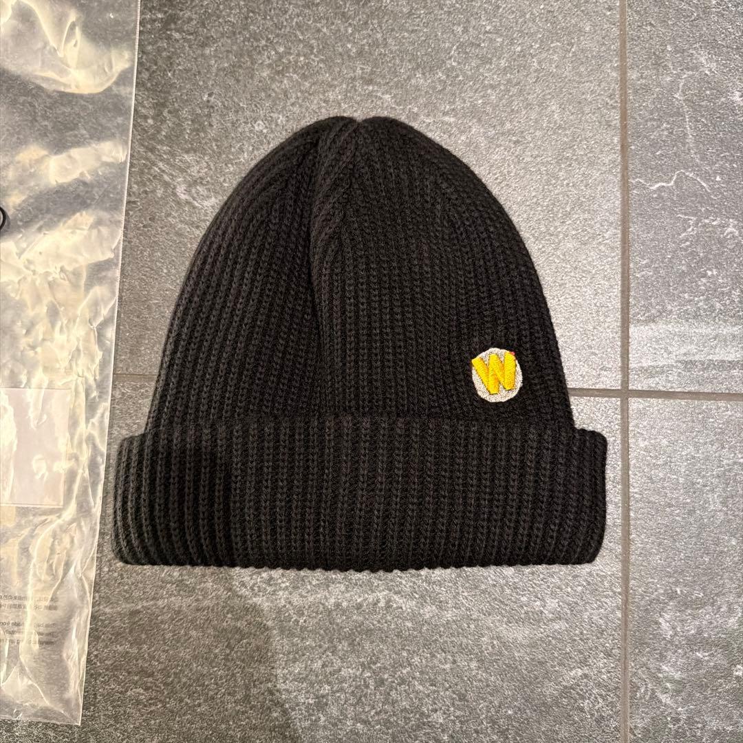 Used [New and unworn] wtaps FLP / BEANIE / ALNY BLACK