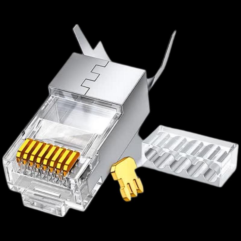 SAMZHE Cat7 Shielded RJ45 Ethernet Connectors