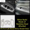 Car Rear Box AC Air Outlet / Window Lift / Head Lamp Light / Water Cup Cover Trim Accessories For Chevrolet Equinox 2017 -