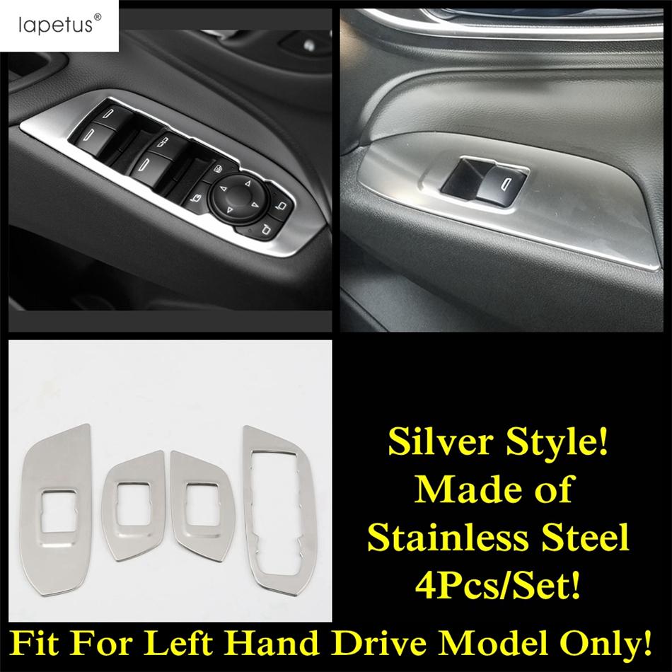 Car Rear Box AC Air Outlet / Window Lift / Head Lamp Light / Water Cup Cover Trim Accessories For Chevrolet Equinox 2017 -