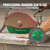 Core Drill Bit, 2" Wet Diamond Core Drill Bits, 14" Drilling Depth Concrete Core Drill Bit with Saw Blade, 1-1/4"-7 Inner Thread, Laser Welding,