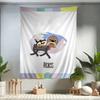 Cartoon Niedlich PPingu Pinguin Bunte Wandteppich Wandbehang Böhmische Wandteppiche Mandala Wandbehang Tücher