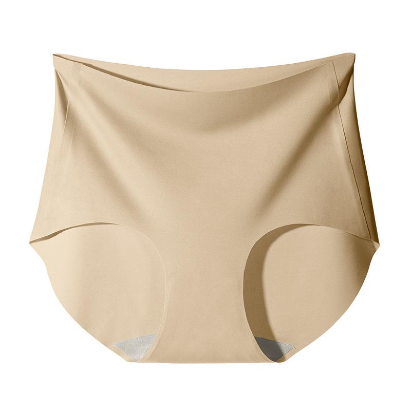 High Waisted Seamless One Piece Underwear Elastic and Comfortable Underwear Ice Silk Underwear Antibacterial Triangle Pants