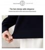 Mom's New Spring Style: Elegant Long-Sleeve Knit Top for Middle-Aged Women