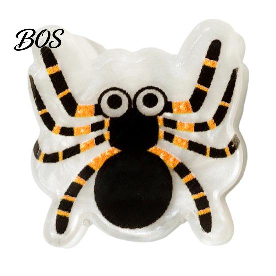 Unique Hair Clips for Theme Photos Halloween Cartoon Women Girls, Acrylic Glitter Pumpkin/Ghost/Bat/Cat Barrettes Accessories, Cute Decorative