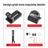 For Tank 300 A Pillar Bracket Car Modified Hood No Perforation Aluminum Alloy LED Double Layer Light Stand Car Accessories