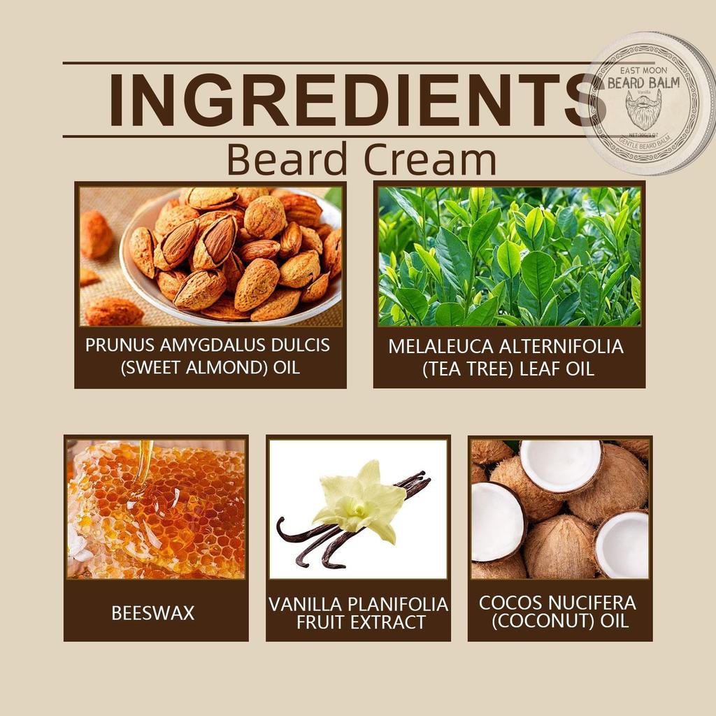 Men's Beard Care Set: Softens Hair, Smooths Roughness — Includes a Beard Oil and Balm, Ideal Gift.