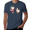 I draw sarah and duck 4 childrens cartoon TShirt Large Size Casual Short Sleeve Top