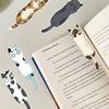 5/30PCS Cartoon Long Cat Bookmark for Pages Books Readers Handheld Creative Materials Stationery Supplies
