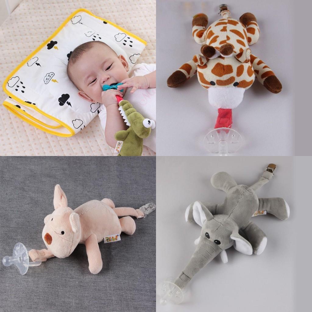 Soft And Soothing Baby Unicorn Pacifier Toy With Removable Clip