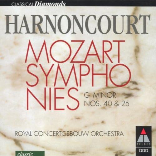 

CD MOZART - Sym.25, 40: Harnoncourt / Concertge 0630185862 Japan Classical Used