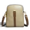 Mini Small Bag Fashionable Trendy Women's Hand Holding Vertical Soft Leather One Shoulder Crossbody Genuine Leather Women's Bag Mobile Phone Bag