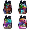 Garten Of Banban 3 40cm Lightweight Nylon Backpack With Adorable Cartoon Print Ideal For Kids In Grades 3-4