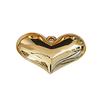 Solid-Ball Pendant 3D Puffy Heart Pendant Charms,DIY-Jewelry Making Supplies